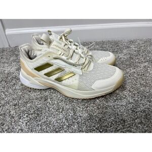 Adidas Crazyflight 6 Off White Indoor Volleyball Women Size 7.5 Sneakers